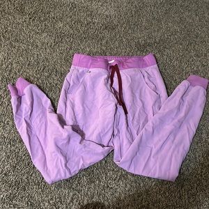 Purple figs joggers, size XS